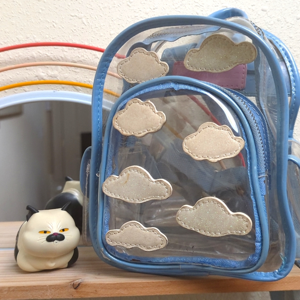 Clear Clouds Mini Backpack